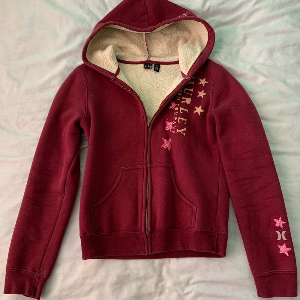 Hurley Sherpa zip up